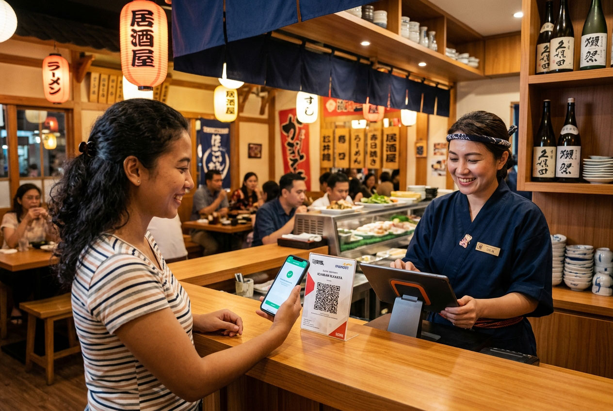 QRIS Restoran Jepang: Solusi Pembayaran Digital untuk Restoran Jepang, QRIS, Cara Daftar QRIS